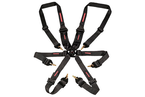 6 Point Harness 2-3″ Hans Approved Shoulder Belts FIA Approved